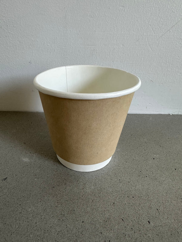8oz double wall aqueous coffee cups