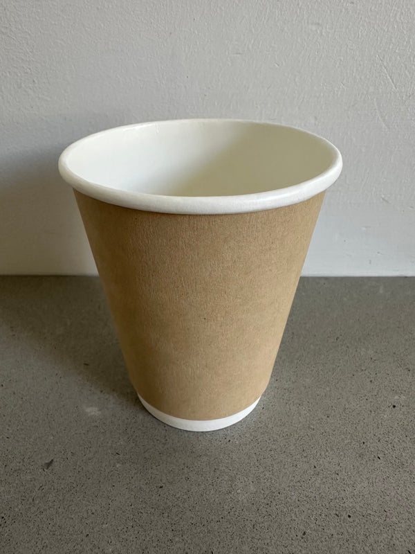 12oz double wall aqueous coffee cups
